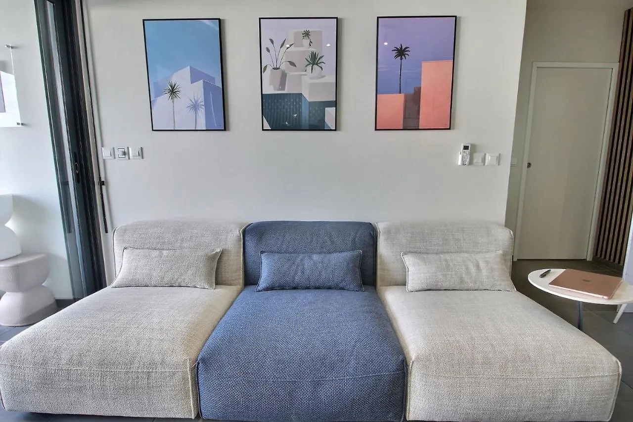 Апартаменты Appartement Sky Blue Фор-де-Франс